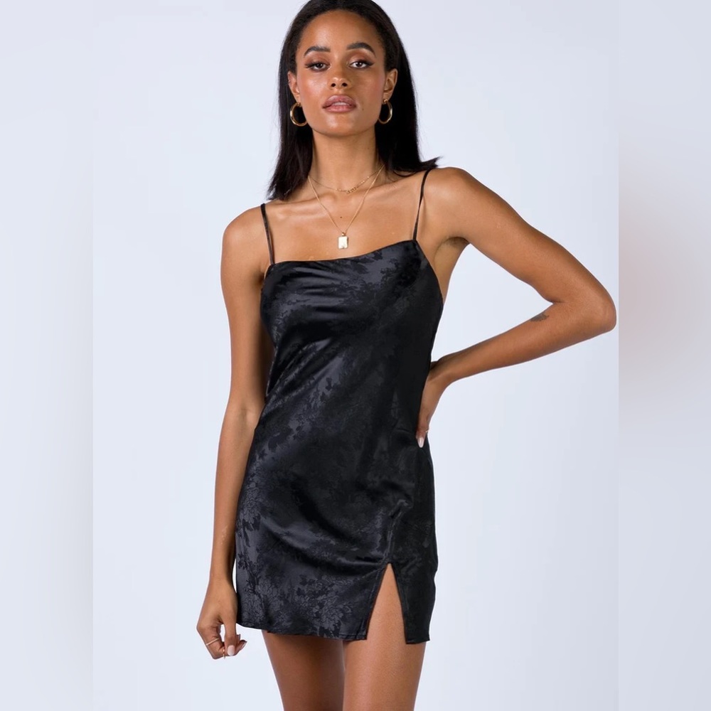 Princess Polly Norman Mini Black Dress